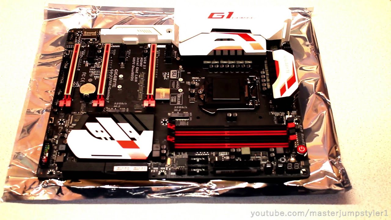 Gigabyte GA-Z170X-Gaming 7 EU // Presentation with background music