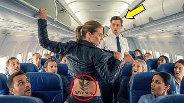 Ze werd uit de First Class gezet — tot de piloot de SEAL tatoeage op haar rug zag en verstijfde