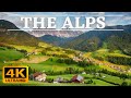 4K Video Ultra HD Relaxing Music - The Alps Mountains 4k, Beautiful Relax Piano Music