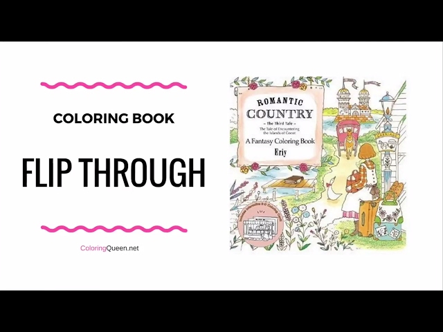 Romantic Country - The Third Tale (English Edition) Coloring Book