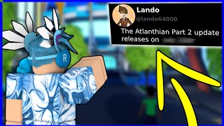 Atlanthian City Part 2 release date SOLVED by ME?!