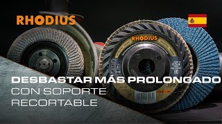 Desbastar más prolongado con soporte recortable