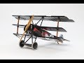 Eduard 1/72 Fokker Dr.1, Full Quick Build Video.