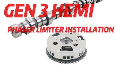 GEN 3 HEMI Camshaft Phaser Limiter Installation
