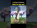 Sorry Enderman 😁 #minecraft #youtubeshorts #shorts #gaming