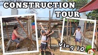 RILEY&#39;S REACTION | CONSTRUCTION TOUR | KaBalay #PamilyaMateo 🏡 #Vlog10