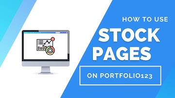 How to Use Portfolio123 - Stock Pages