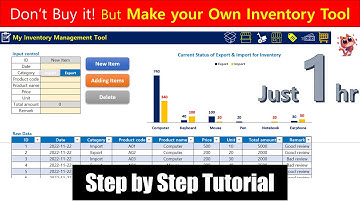 Inventory Management System in Excel using VBA - Don
