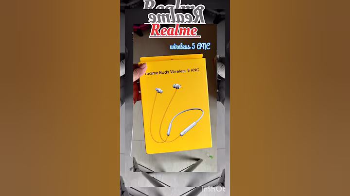 REALME Buds Wireless 5 ANC 🔥🔥 neckband  #shorts #trend #trending @realmemobiles