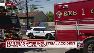 Worker killed in construction incident in East Nashville