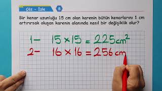 ÇÖZ İZLE-8 ALAN ÖLÇÜYORUZ PROBLEMLER