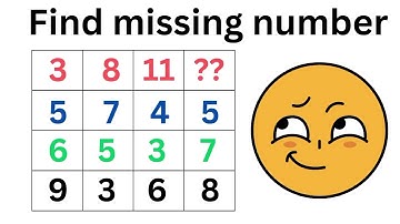find missing number hard math puzzle #mathquiz#logicalreasoning