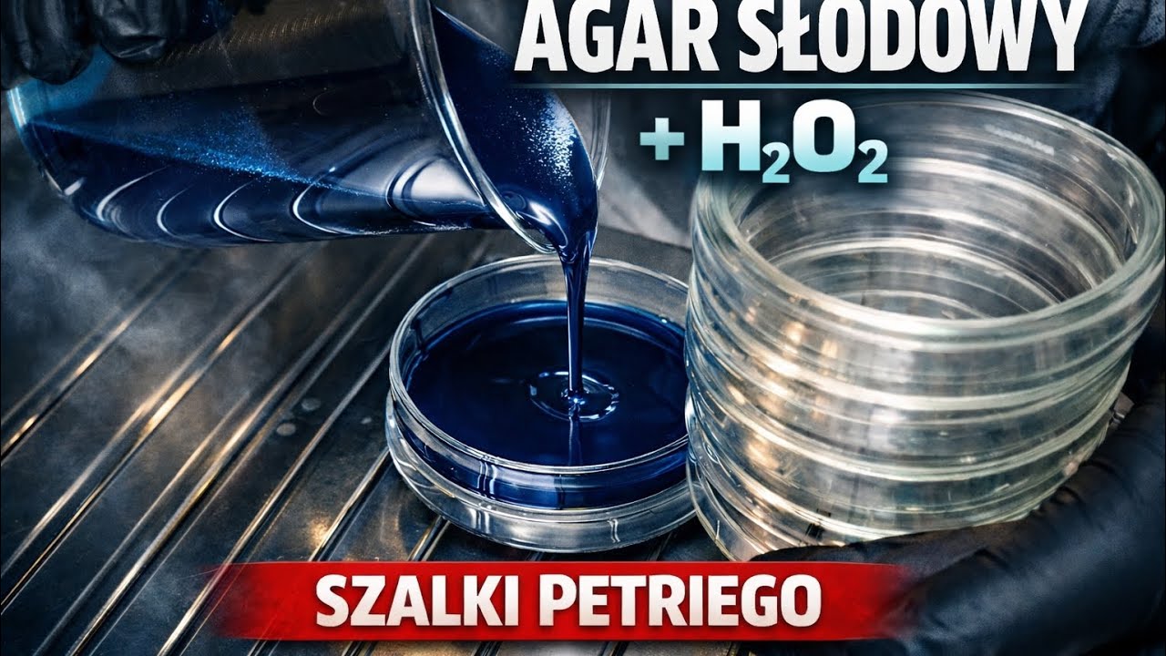 AGAR SŁODOWY + H₂O₂