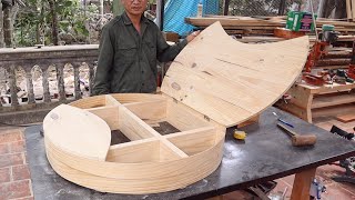 Download Woodworking Idea Smart Creative Curve You've Never Seen // Build Smart Desk Video MP3 Woodworking Idea Smart Creative Curve You've Never Seen // Build Smart Desk