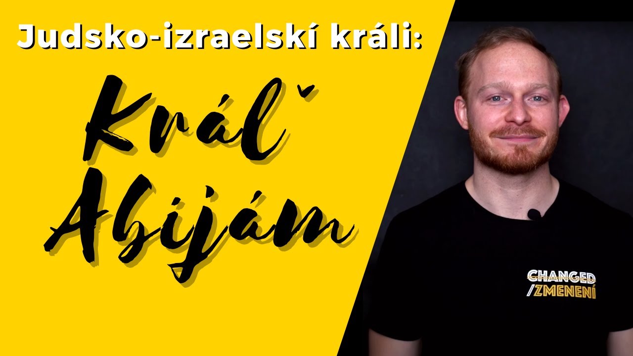 Judsko-Izraelsk&iacute; kr&aacute;li I Kr&aacute;ľ Abij&aacute;m: Boh n&aacute;m d&aacute;va dobr&eacute; veci aj keď si to nezasl&uacute;žime
