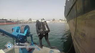 Underwater Propeller Polishing and Underwater Hull Cleaning