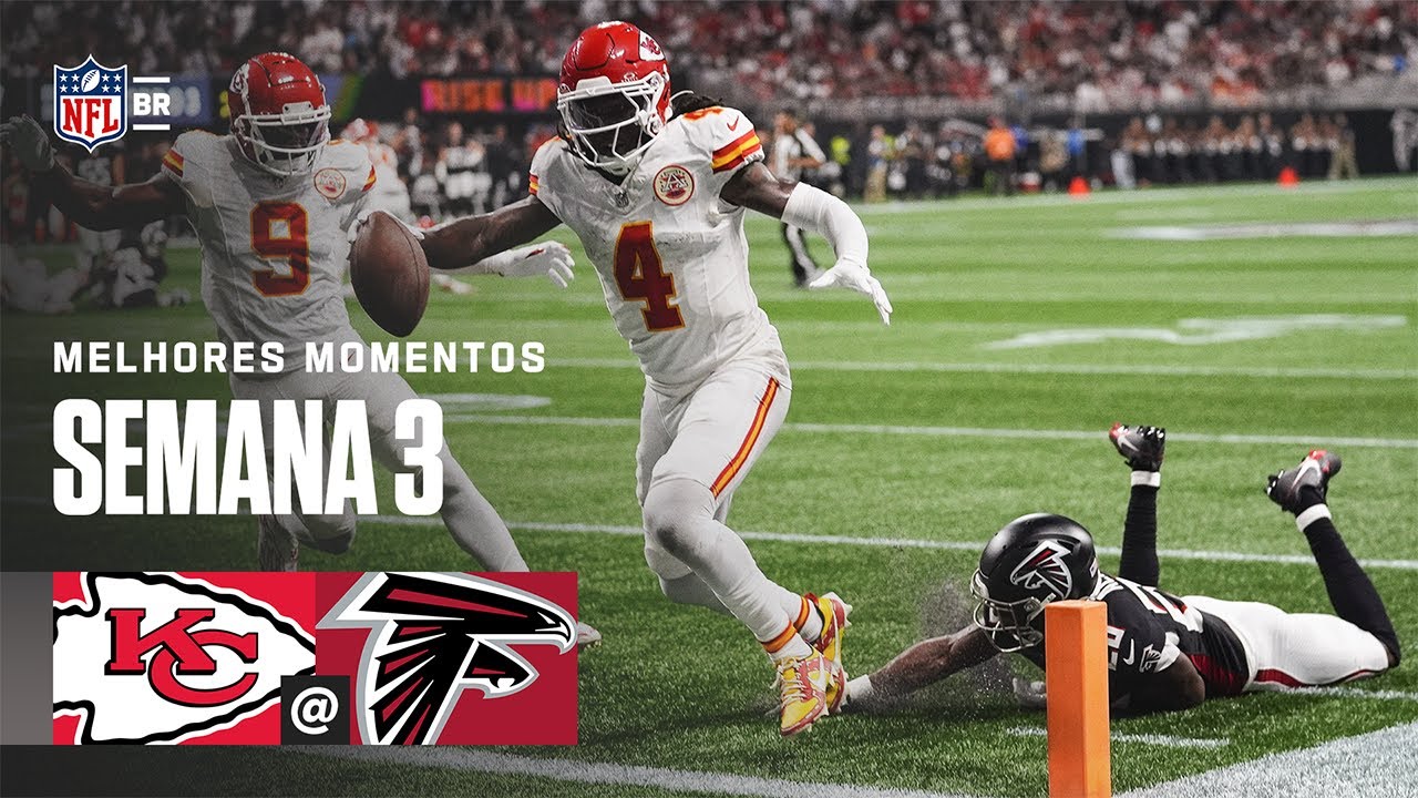 Kansas City Chiefs x Atlanta Falcons | Melhores Momentos | Temporada ...