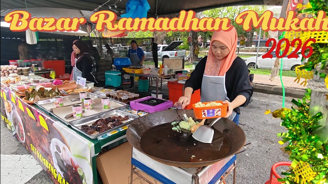Bazar Ramadhan Mukah 2026 || Day 1 Dan Perasmian. 