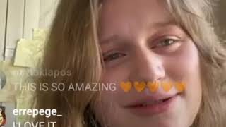 random videos of girl in red (Marie Ulven) that I saved in my phone pt.2   #girlinred #worldinred