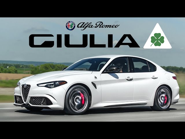 The 2020 Alfa Romeo Giulia Quadrifoglio is the COOLEST Sport Sedan class=