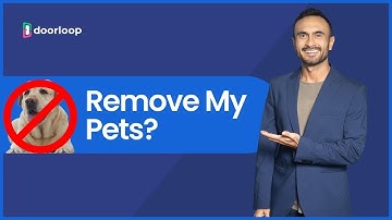 Issuing a Notice to Tenants to Remove Pets