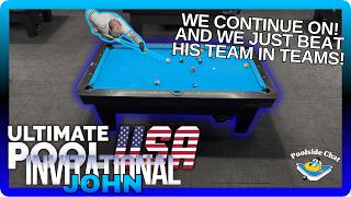 We Already Beat His Team, But Now It's Singles! Ultimate Pool Invitational vs John!