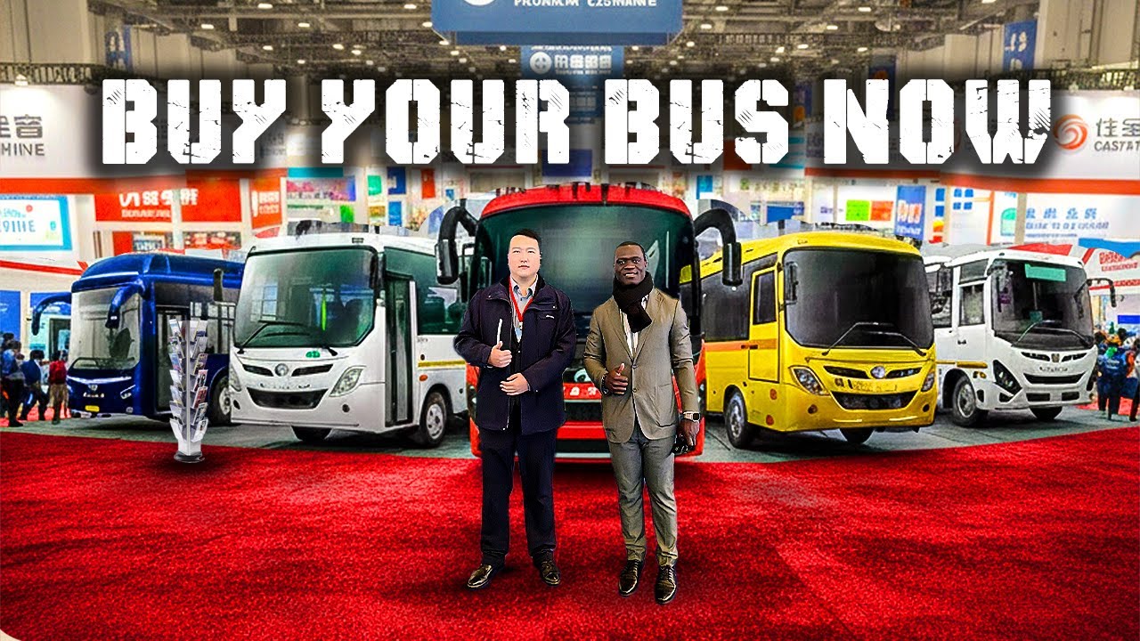 Эти китайские автобусы захватывают Африку.