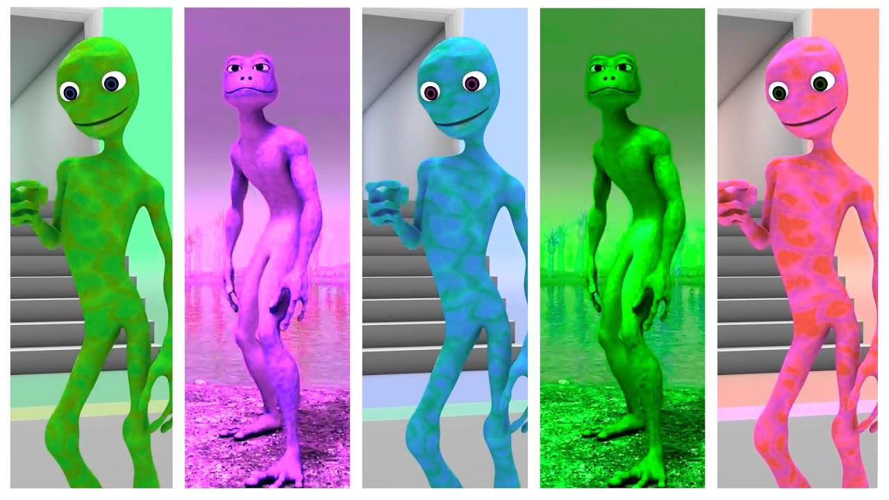 Dame Tu Cosita El Taiger vs Patila Color Dance Challenge | META ANIMATION