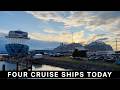 May 15, 2026 - Four Cruise Ships Today, Victoria BC