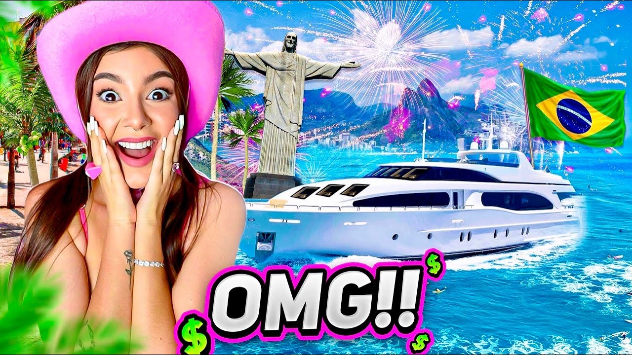 ✈️¡Me REGALARON un VIAJE DE LUJO A BRASIL y DESFILÉ en el CARNAVAL de Rio 😍 EPIC VLOG - Lulu99