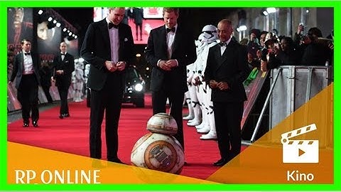 Video: star-wars-8-premiere in london: bb8 verbeugt sich vor den royals
