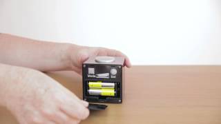 L35270 RNIB Cube Talking Clock – Black