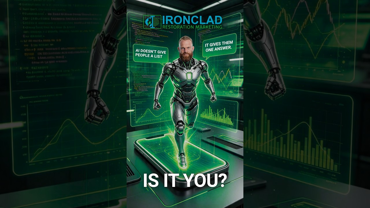 AI doesn’t give people a list, it gives them one answer. Is it you?