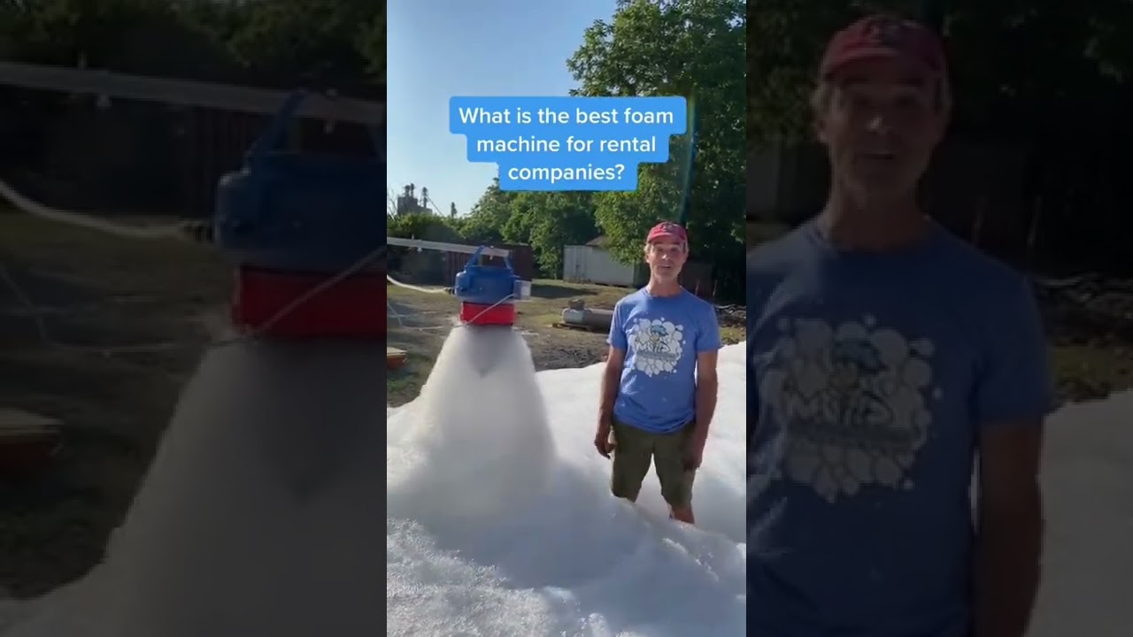 Best Foam Machine for Rental Companies