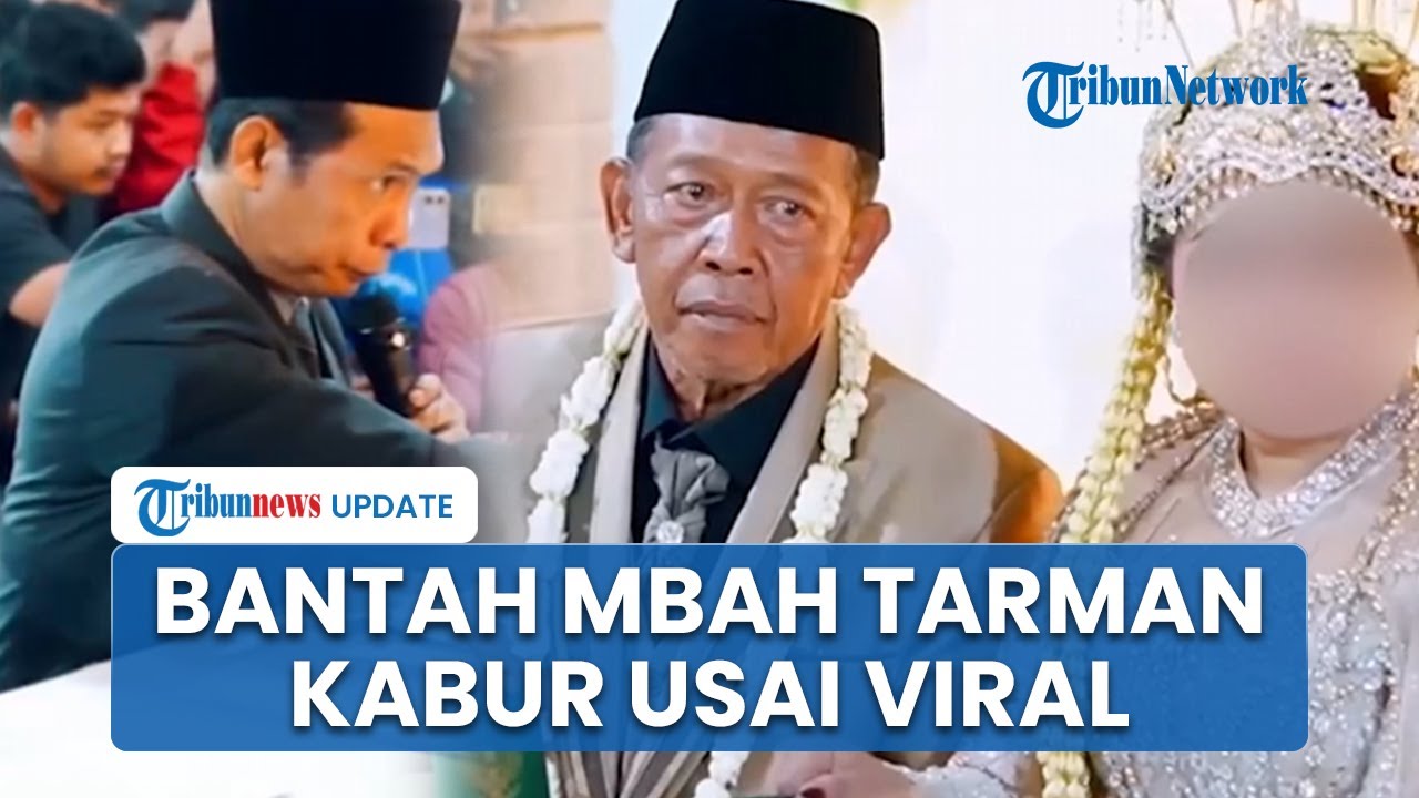 Kades Bantah Mbah Tarman Kabur Usai Viral Mahar Cek Rp 3 Miliar Ternyata Palsu: Keluar Sama Istri
