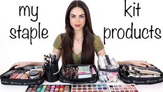 Pro Makeup Kit Tour 2024 | Τα Προϊόντα Που Εμπιστεύομαι Για Πελατειακό Μακιγιάζ