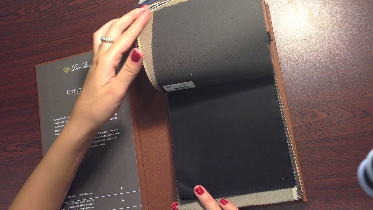 Loro Piana. Cotton Time - костюмные ткани из хлопка