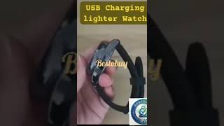 USB Charging Lighter Watch.