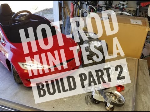Hot Rod Mini Model S build (Part two) rear axle assembly - YouTube