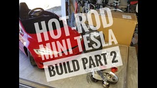 Hot Rod Mini Model S Build Part Two Rear Axle Embly