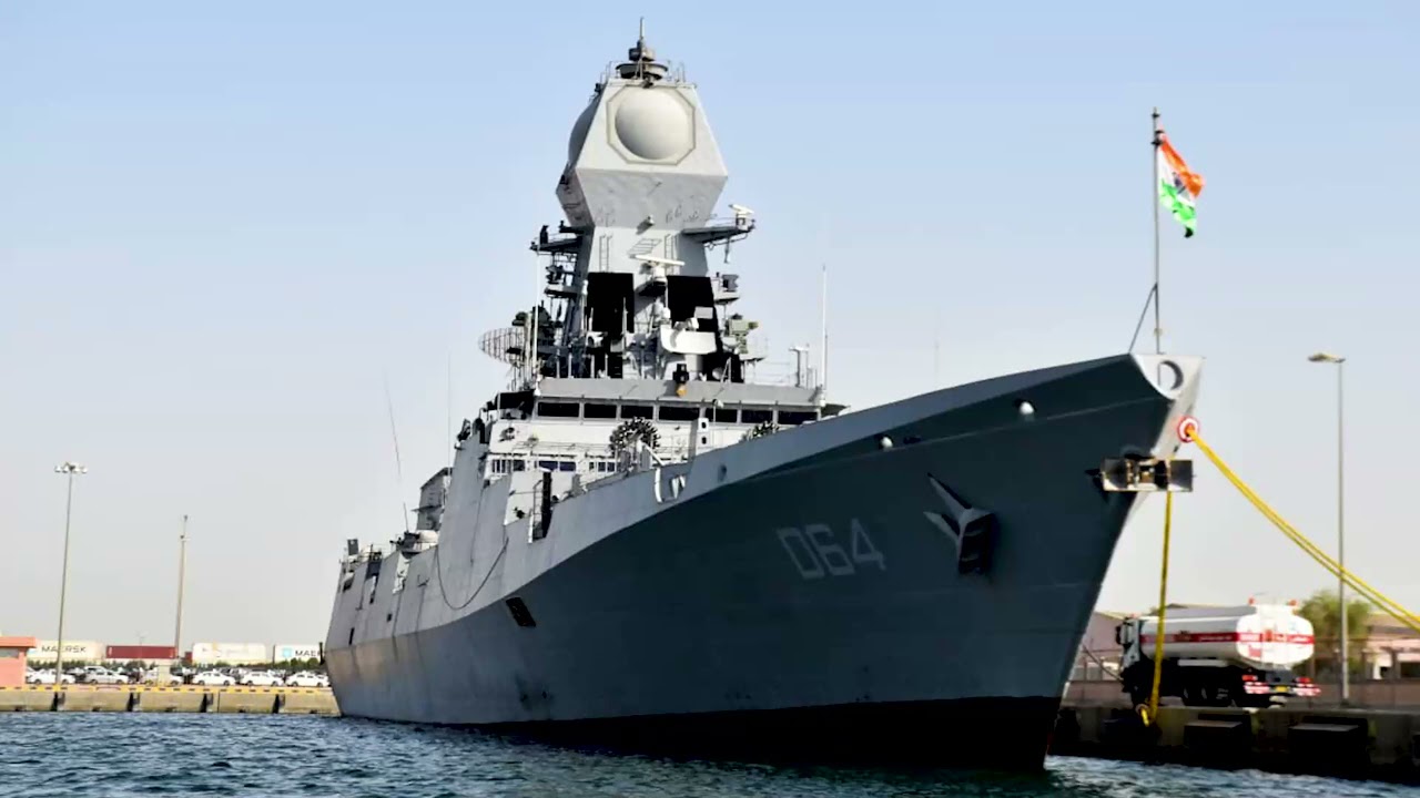 Operation SamudraSetu II - INS Kochi and INS Tabar