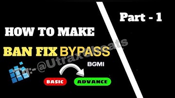 HOW TO MAKE BYPASS BGMI 4.0 | HOW TOMAKE IDA PRO BYPASS | HOW TO FIXALL BAN |BGMI BYPASS MAKING