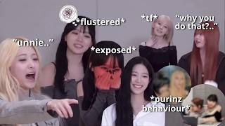 Yunjin Always Make Chaewon's Intrusive Thoughts Alive (Yunjin Compliments Leader Chaewon)