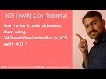 How to both side sidemenu show using SWRevalViewController in iOS swift 4.0 ?