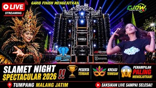 🔴 JANGAN LEWATKAN‼️LIVE SLAMET NIGHT SPECTACULAR CARNIVAL 2026 TUMPANG MOMEN TERBAIK DI GARIS FINISH