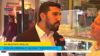 Mustafa Arslan Kirikkale Halkina Teşekkür Etti̇