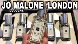 JO MALONE  LONDON COLOGNE COLLECTION |Five best collection scents