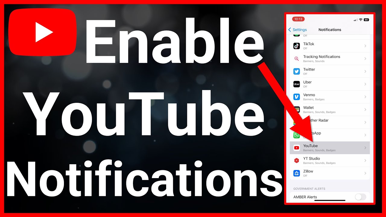 How To Turn On YouTube Notifications