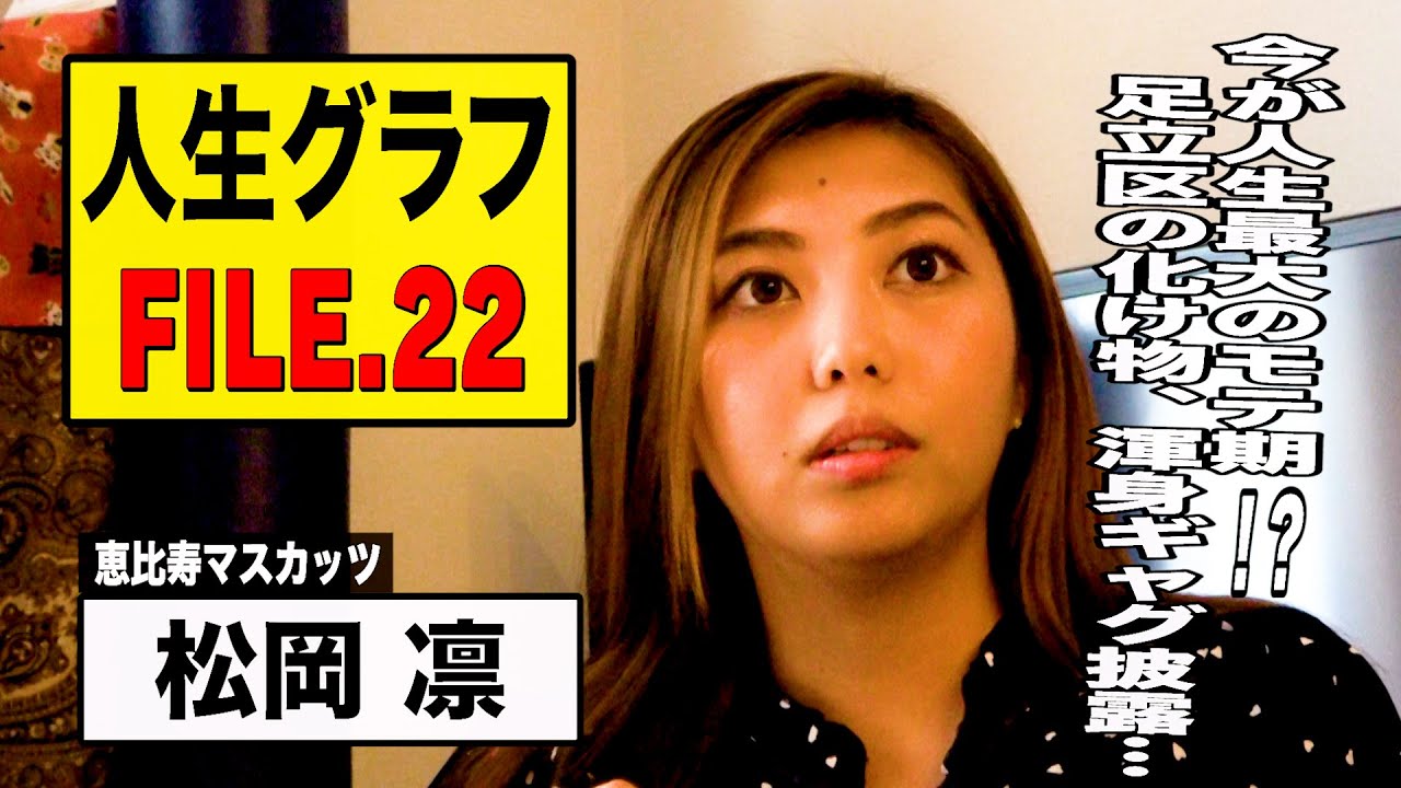 人生グラフ】FILE.22 松岡凛 仕事舐めててマスカッツ加入早々約一年 