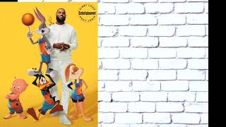 Space Jam King James Hiding Green Screen